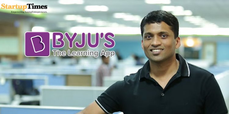BYJU'S becomes India's second largest startup.