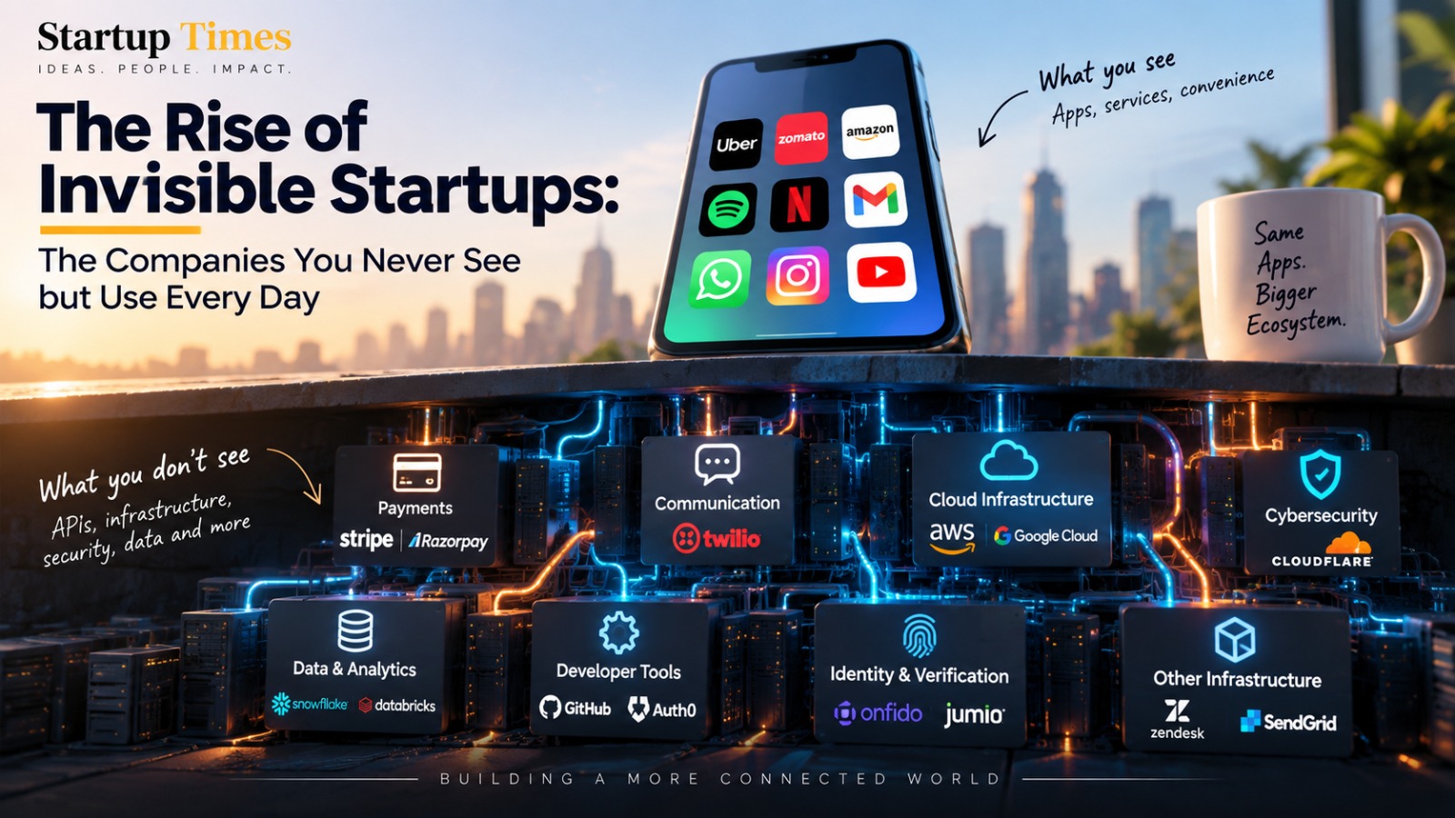 The Rise of Invisible Startups: The Companies You Never See but Use Every Day