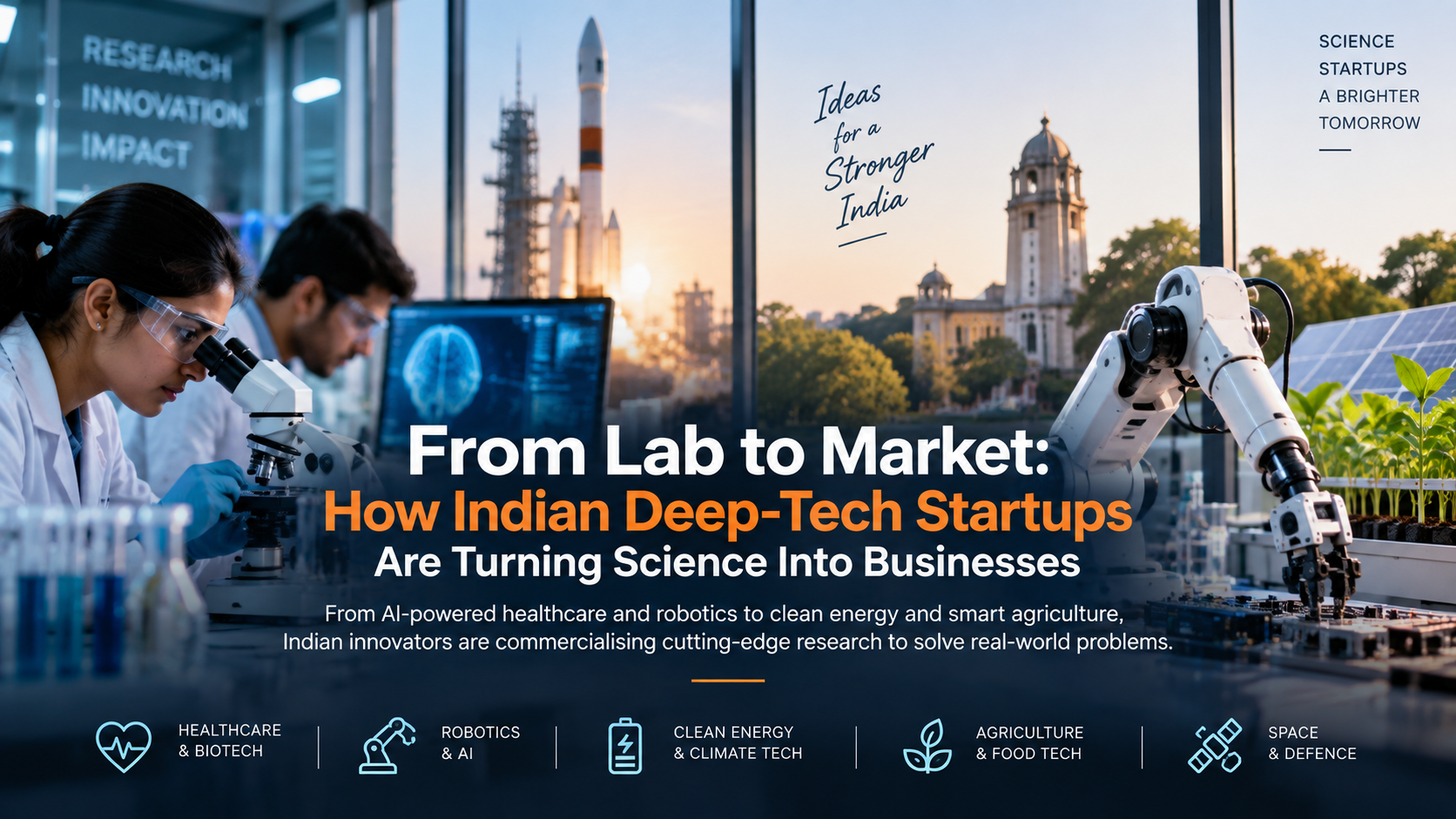 From Lab to Market: How Indian Deep-Tech Startups Are Turning Science Into Businesses
