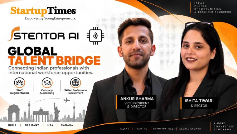 Ankur Sharma and Ishita Tiwari Are Building a Global Talent Bridge Through Stentor AI