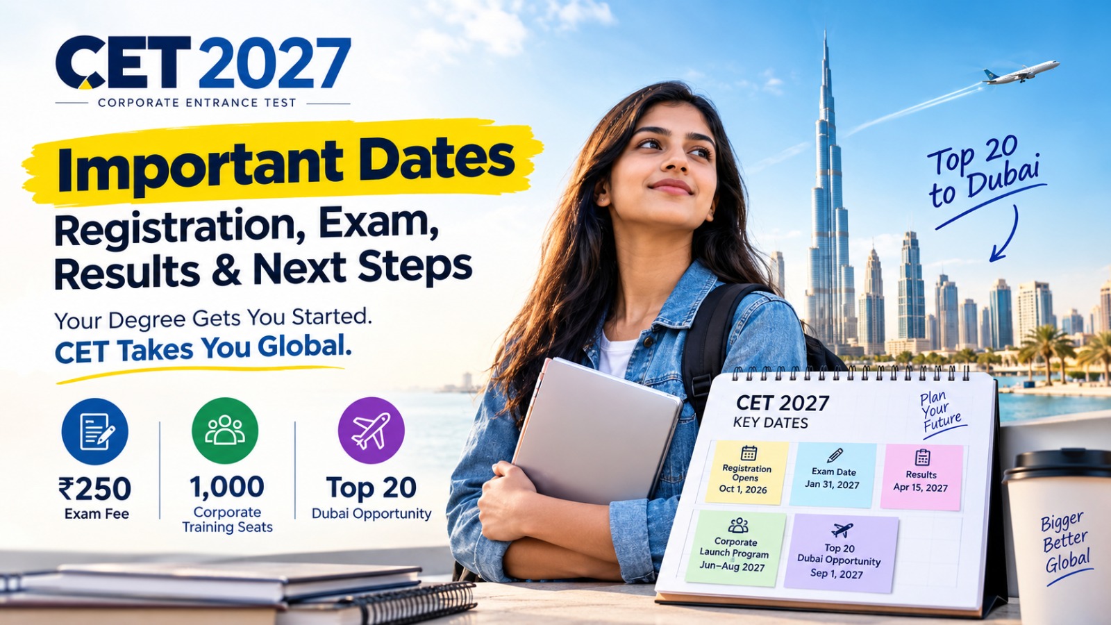 CET 2027 Important Dates: Registration, Exam Date, Results & Next Steps