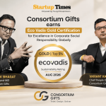 As Climate Risks Mount Across South Asia, India’s Most Innovative Corporate Gifting Company takes a step towards Conscious Procurement with Eco Vadis Gold