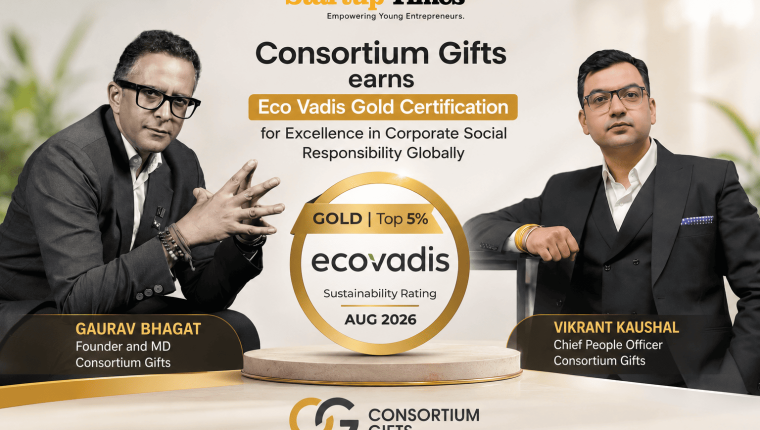 As Climate Risks Mount Across South Asia, India’s Most Innovative Corporate Gifting Company takes a step towards Conscious Procurement with Eco Vadis Gold