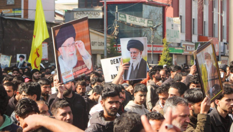 Nationwide Protests Erupt in India After Killing of Iran’s Leader Khamenei
