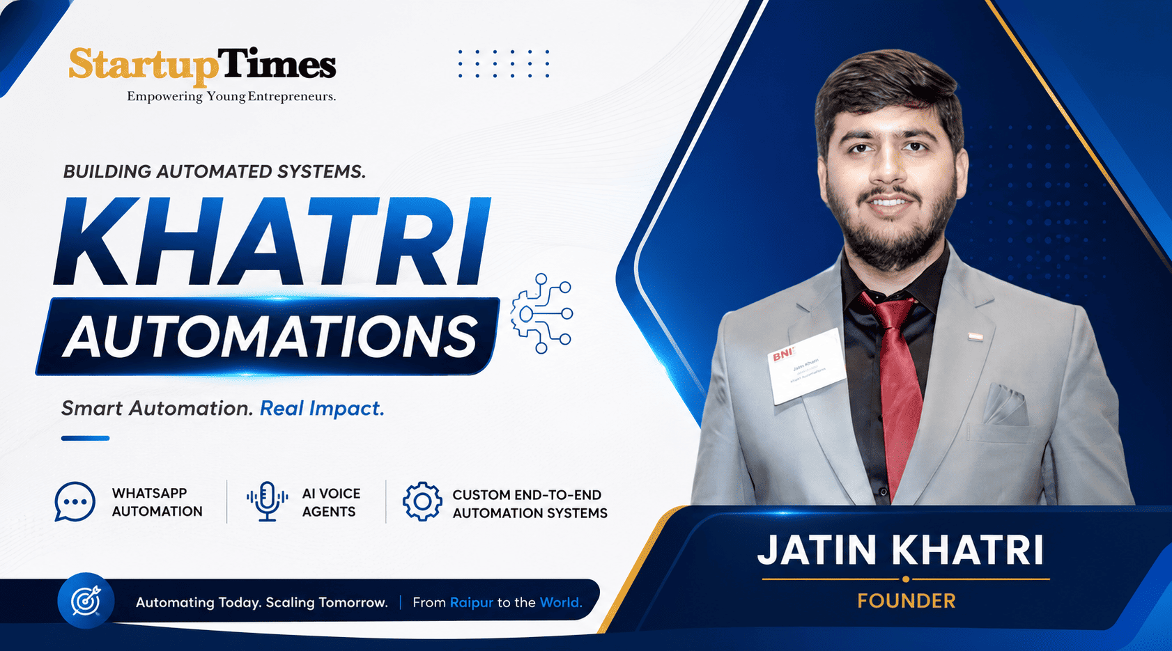 Building From Curiosity to Real Impact: The Story of Jatin Khatri Automations