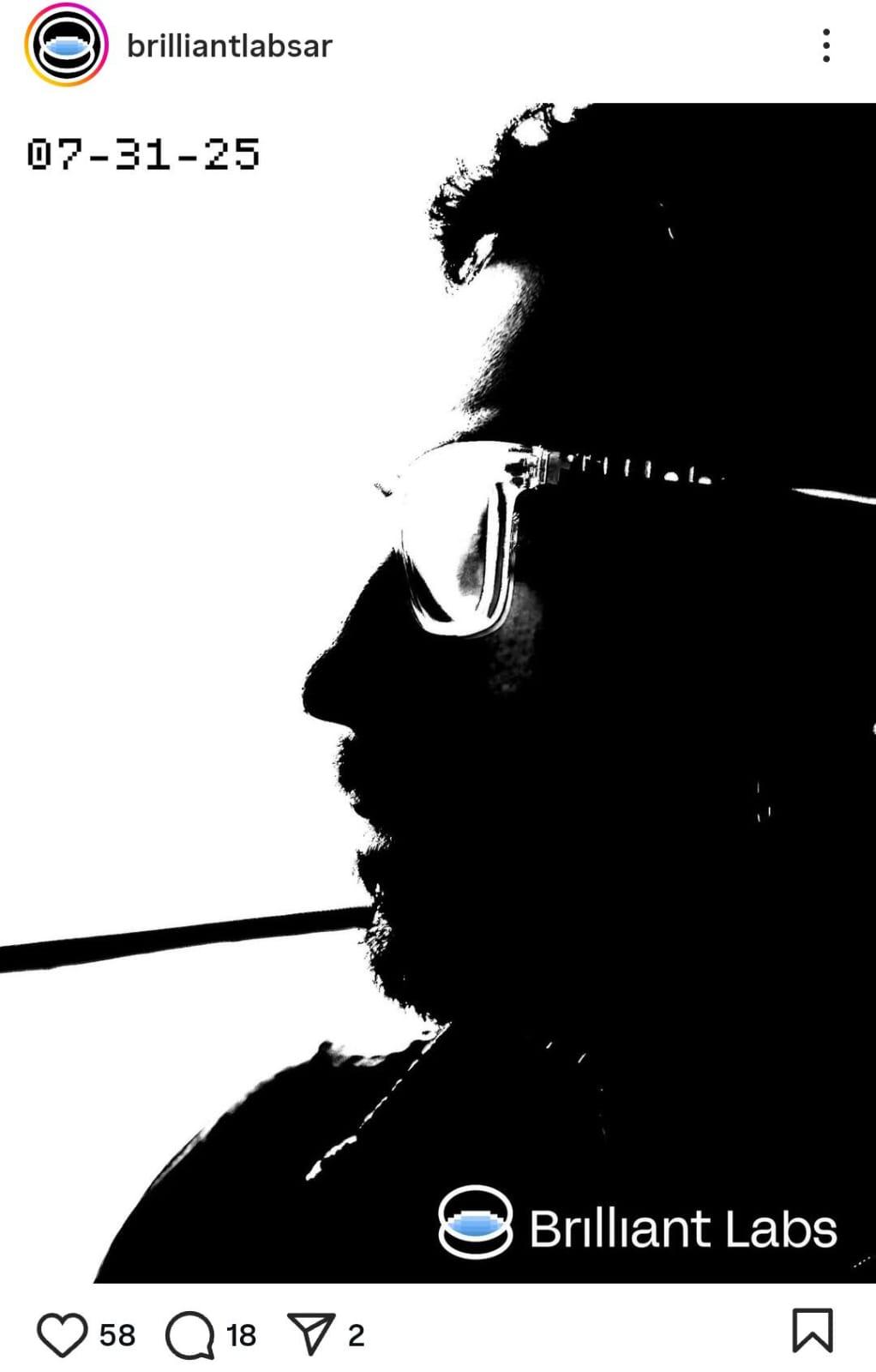 Brilliant Labs Launches Halo: Ultra-Thin AI Smart Glasses with Voice-Powered Apps