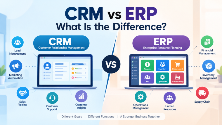 CRM vs ERP: What Is the Difference? Complete Guide
