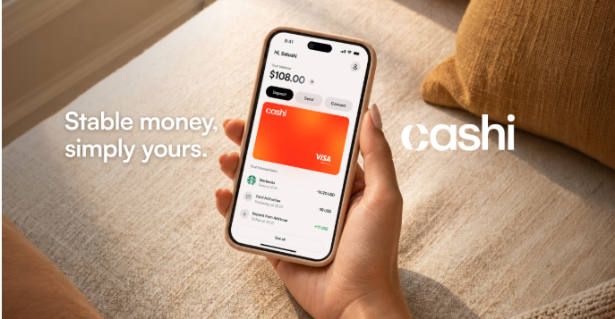 Cashi Launches Global Card, Turning Stablecoins Into Everyday Spending Money