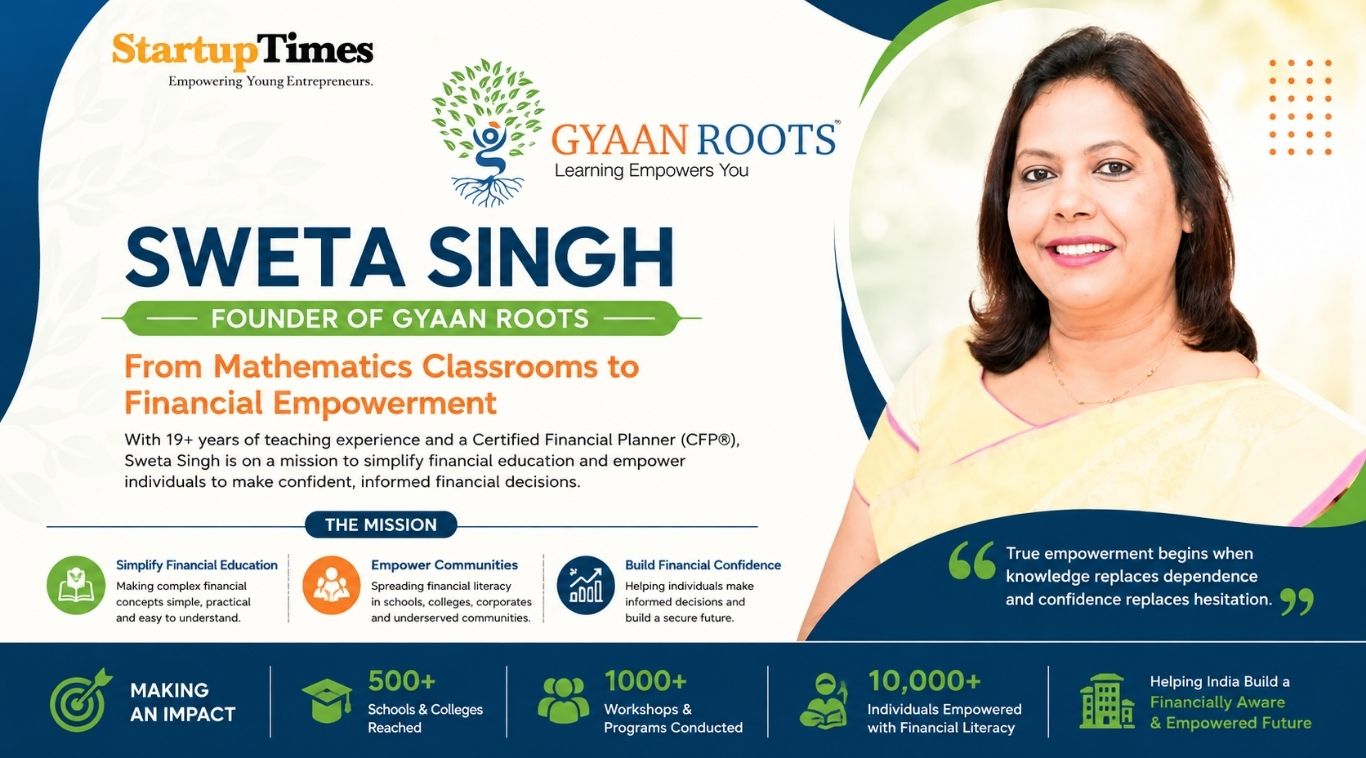From Mathematics Classrooms to Financial Empowerment: How Sweta Singh is Building a Movement Through Gyaan Roots
