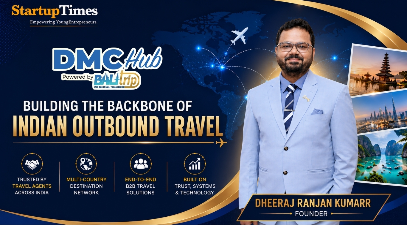 Building the Backbone of Indian Outbound Travel: The Story of Dheeraj Ranjan Kumarr and DMC Hub
