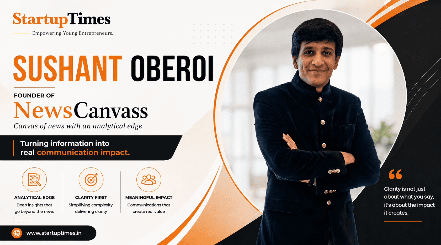 Building Clarity in a Noisy World: The Journey of Sushant Oberoi and Newscanvass