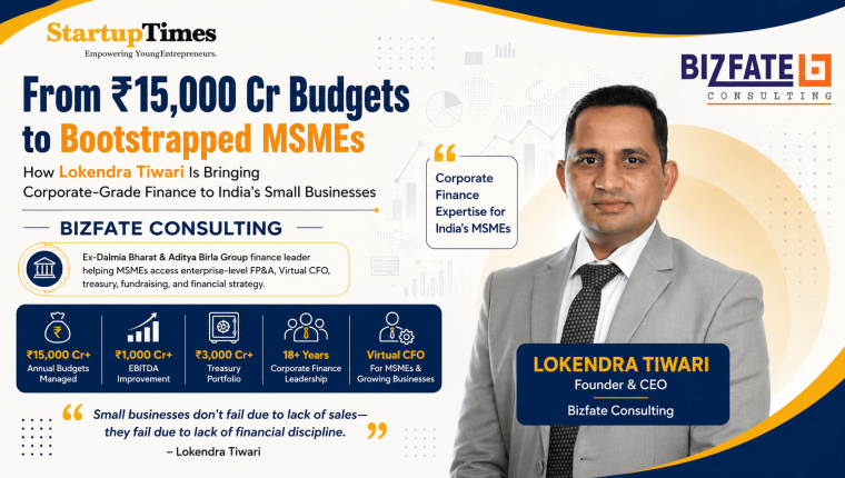 From ₹15,000 Cr Budgets to Building India's Next Top Financial Consulting Firm: The Lokendra Tiwari Story