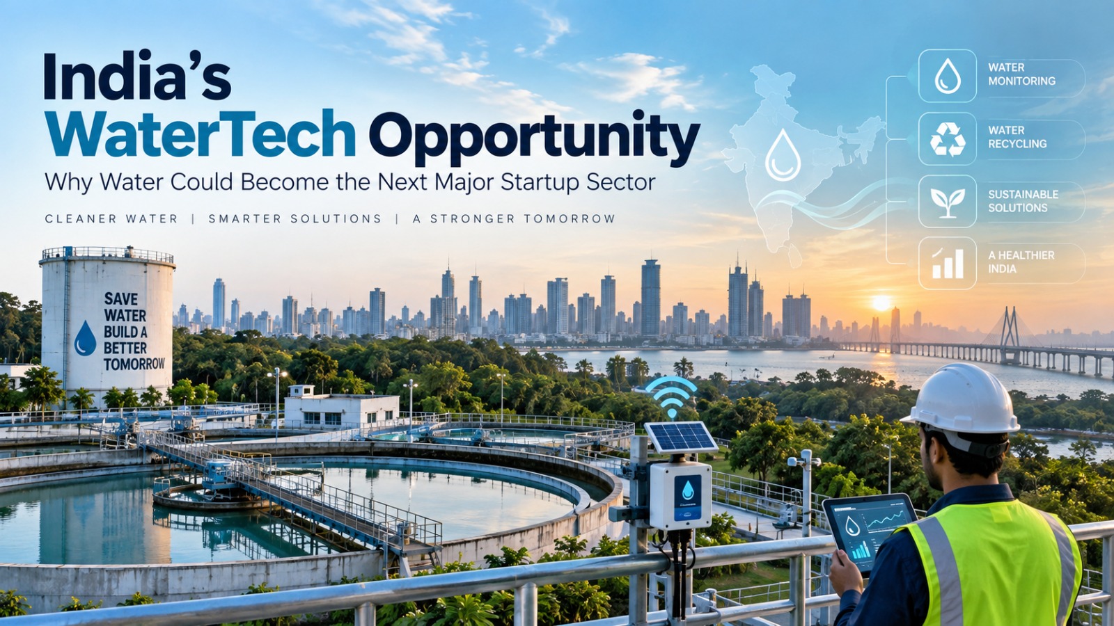 India’s WaterTech Opportunity: Why Water Could Become the Next Major Startup Sector