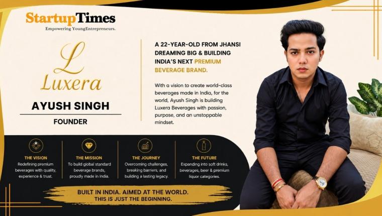 Ayush Singh: Building Luxera Beverages into India’s Next Premium Beverage Brand