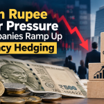 India Rupee Under Pressure as Companies Ramp Up Currency Hedging