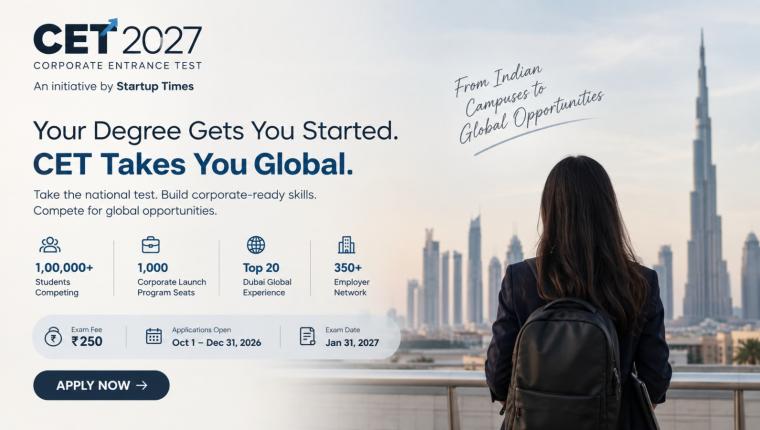 CET 2027: ₹250 Exam, Corporate Training & Dubai Opportunity