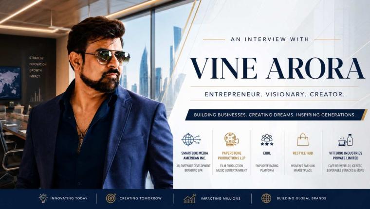 Vine Arora: Building Across Technology, Film and Music