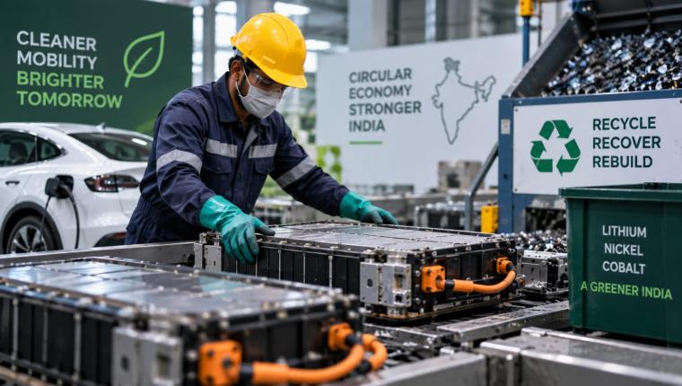 India’s EV Boom Is Creating a New Startup Opportunity in Battery Recycling