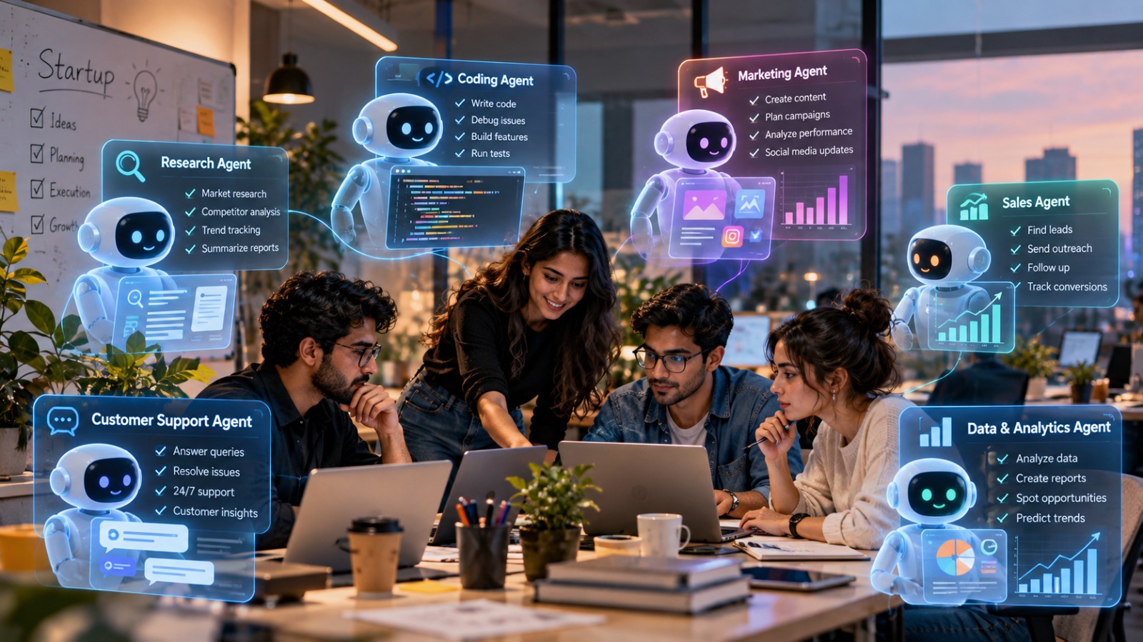 The AI Employee Era: How AI Agents Are Changing the Economics of Startups