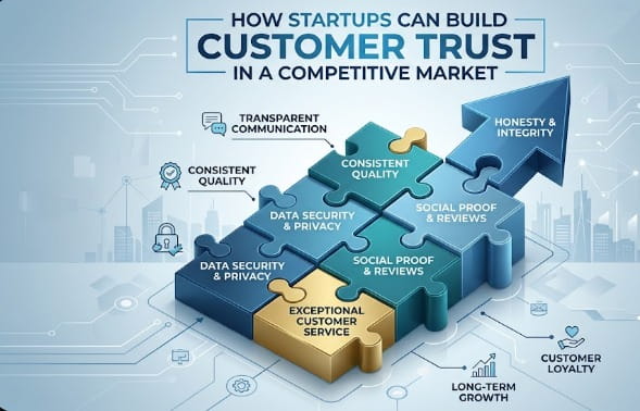 How Startups Can Build Customer Trust in a Competitive Market ?