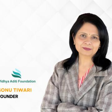 Empowering Lives: The Inspirational Journey of Sonu Tiwari and Vidhya Aditi Foundation
