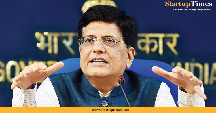 Commerce and Industry Minister Piyush Goyal invited startups to register at public procurement portal GeM