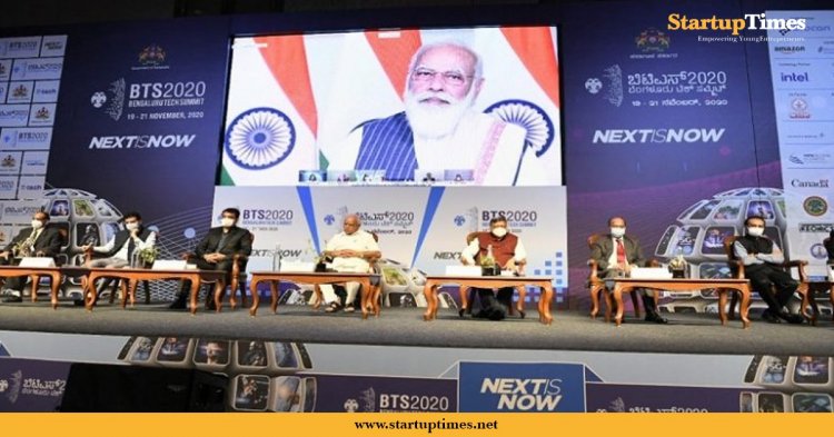 PM Narendra Modi inaugurates Bengaluru tech summit