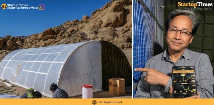 Sonam Wangchuk Makes Mobile Solar-Powered Tent For Indian Army