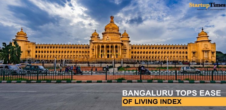 Bengaluru tops ease of living index, Delhi drops to thirteen. 