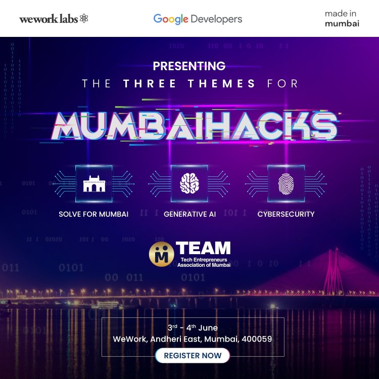 INAUGURAL EDITION OF INDIA’S MOST AWAITED HACKATHON TO LAUNCH IN MUMBAI ON 3RD JUNE